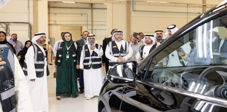 مصنع للسيارات بمكونات قابلة لإعادة التدوير