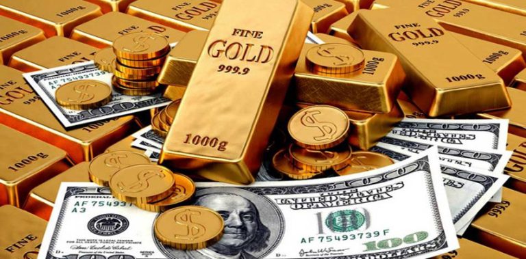 العلاقة بين الذهب والدولار