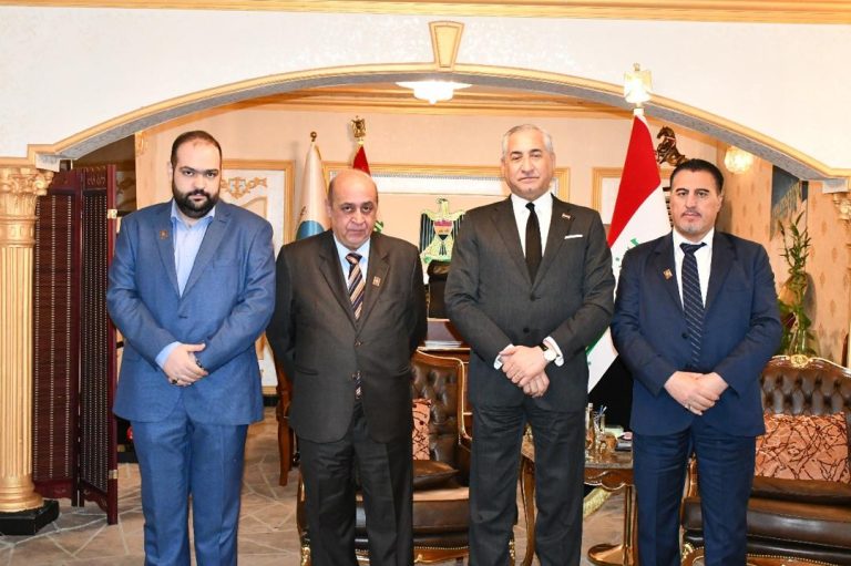 السيد المدير العام يلتقي الوكيل الفني لوزارة البيئة